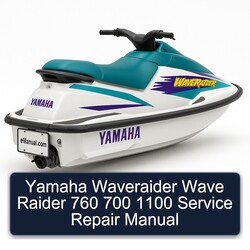 Yamaha Waveraider Wave Raider 760 700 1100 Service Repair Workshop Manual PDF