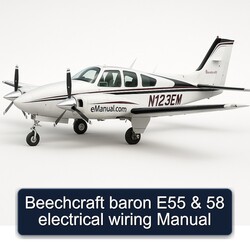 Beechcraft Baron E55 58 Electrical Wiring Diagrams PDF