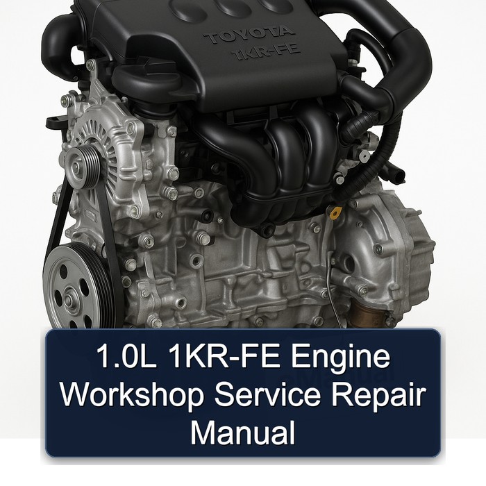 Toyota 1KR FE 1.0l 1KR-FE Engine Service Repair Workshop Manual PDF