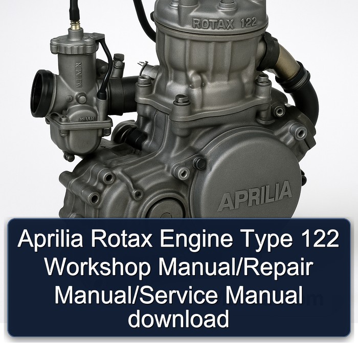 Aprilia Rotax Engine Type 122 Service Repair Workshop Manual PDF