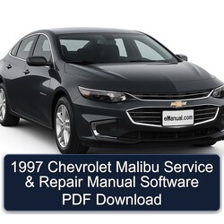 1997 Chevrolet Malibu Software Service Repair Workshop Manual PDF