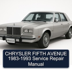 1983-1993 Chrysler Fifth Avenue Service Repair Workshop Manual PDF