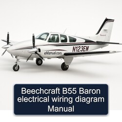 Beechcraft B55 Baron Electrical Wiring Diagrams PDF