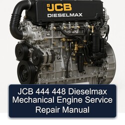 JCB 444 448 Dieselmax Mechanical Engine Service Repair Workshop Manual PDF