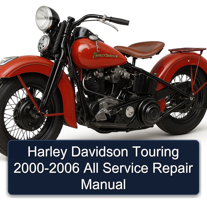 2000-2006 Harley Davidson Touring All Service Repair Workshop Manual PDF