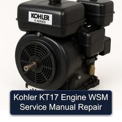 Kohler K Series KT17 Engine WSM Service Repair Workshop Manual PDF