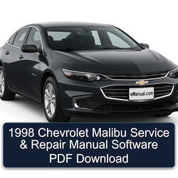 1998 Chevrolet Malibu Software Service Repair Workshop Manual PDF