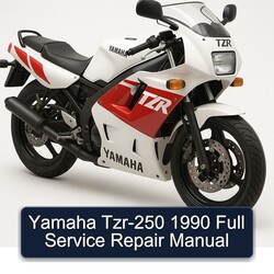 1990 Yamaha TZR Models TZR-250 Service Repair Workshop Manual PDF