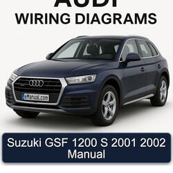 Suzuki GSF 1200 S 2001 2002 Manual 