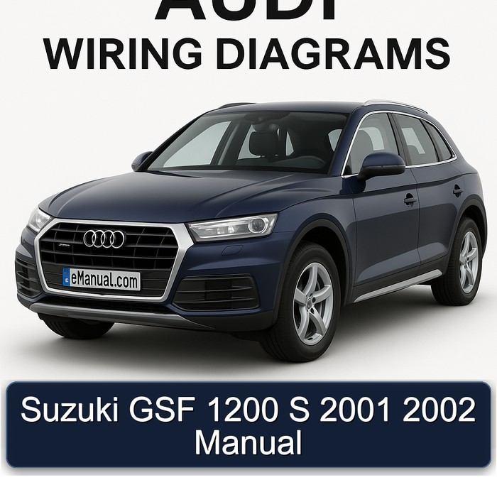 2001-2002 Suzuki GSF Bandit Series 1200 S Service Repair Workshop Manual PDF