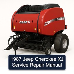 1987 Jeep Cherokee Xj Service Repair Workshop Manual PDF