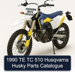1990 Husqvarna Parts Catalogues Te Tc 510 Husky Catalog PDF