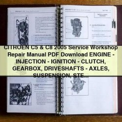 2005 Citroen C5 C8 Service Repair Workshop Manual PDF