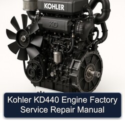 Kohler KD Series KD440 Engine Service Repair Workshop Manual PDF