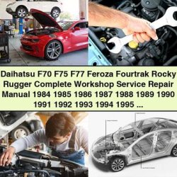 1984-1998 Daihatsu Fourtrak Feroza Rocky Rugger Service Repair Workshop Manual PDF