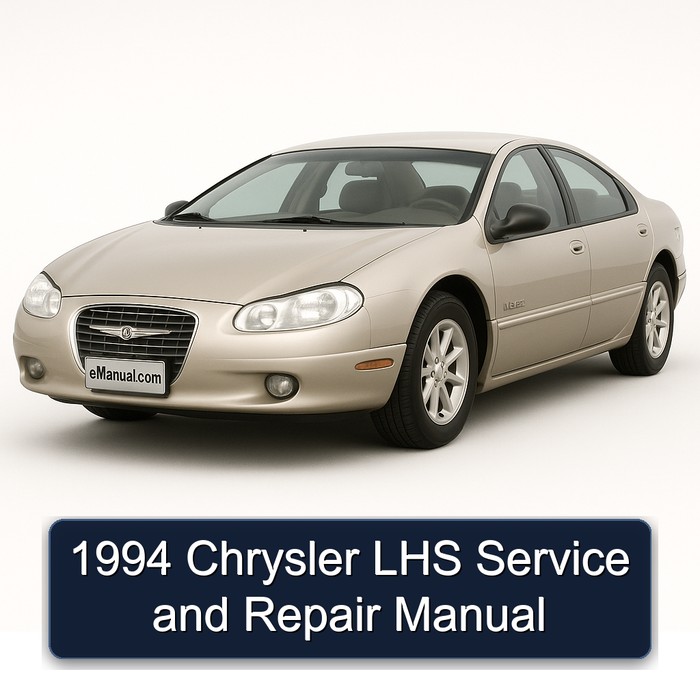 1994 Chrysler LHS Service Repair Workshop Manual PDF