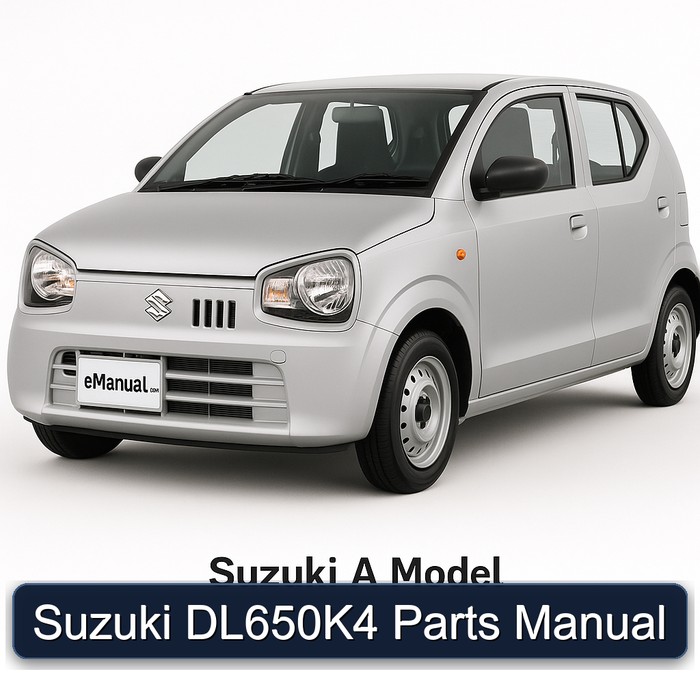 Suzuki A Models Dl650k4 Parts Catalog PDF