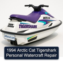 1994 Arctic CAT Tigershark Personal Watercraft Service Repair Workshop Manual PDF