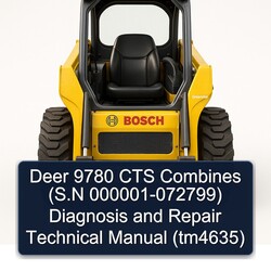 Deer 9780 CTS Combines (s.n 000001-072799) Diagnosis (TM4635) Service Repair Workshop Manual PDF
