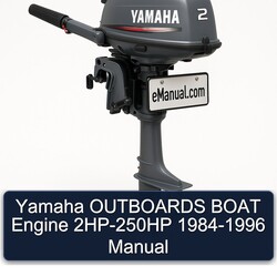 1984-1996 Yamaha Outboards Boat Engine 2HP-250HP Service Repair Workshop Manual PDF