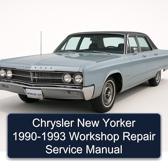 1990-1993 Chrysler New Yorker Service Repair Workshop Manual PDF