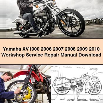 2006-2010 Yamaha XV Models XV1900 Service Repair Workshop Manual PDF