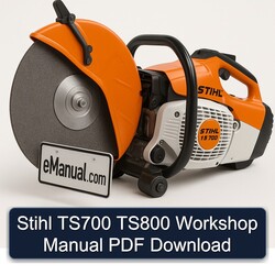 Stihl TS700 TS800 Service Repair Workshop Manual PDF