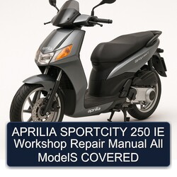 Aprilia Sportcity 250 IE All Models Covered Service Repair Workshop Manual PDF