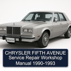1990-1993 Chrysler Fifth Avenue Service Repair Workshop Manual PDF