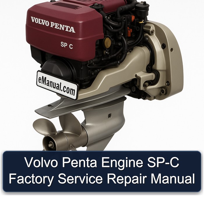 Volvo Penta Engine SP-C Service Repair Workshop Manual PDF