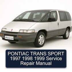1997-1999 Pontiac Trans Sport Service Repair Workshop Manual PDF