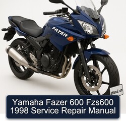 1998 Yamaha Fazer 600 FZS600 Service Repair Workshop Manual PDF