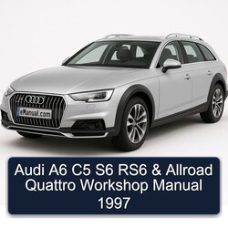 1997 Audi Allroad Quattro A6 C5 S6 RS6 Service Repair Workshop Manual PDF