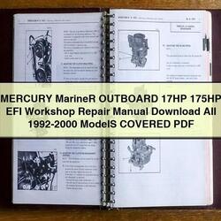 1992-2000 Mercury Mariner Outboard 17HP 175HP EFI All - Models Covered Service Repair Workshop Manual PDF