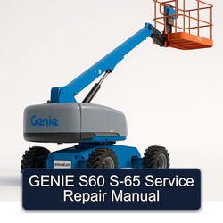 Genie S60 S-65 Service Repair Workshop Manual PDF