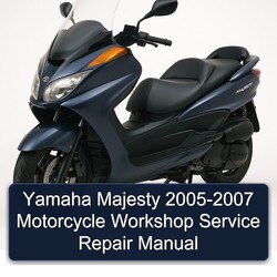 2005-2007 Yamaha Majesty Motorcycle Service Repair Workshop Manual PDF