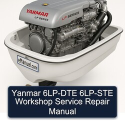 Yanmar 6LP-DTE 6LP-STE Service Repair Workshop Manual PDF
