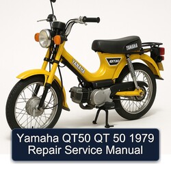 1979 Yamaha QT50 MA50 QT 50 Service Repair Workshop Manual PDF