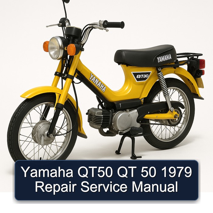 1979 Yamaha QT50 MA50 QT 50 Service Repair Workshop Manual PDF