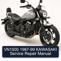 1987-1999 Kawasaki Vulcan VN1500 99 Service Repair Workshop Manual PDF