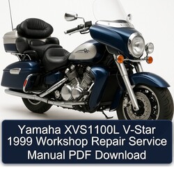 1999 Yamaha Royal Star Venture XVS1100L V-STAR Service Repair Workshop Manual PDF