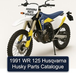 1991 Husqvarna Parts Catalogues Wr 125 Husky Catalog PDF