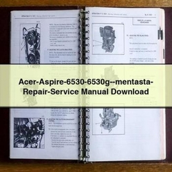 Acer-aspire-6530-6530g--mentasta Service Repair Workshop Manual PDF