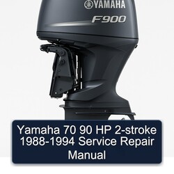 1988-1994 Yamaha 70 90 HP 2-stroke Service Repair Workshop Manual PDF