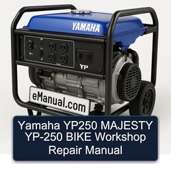 Yamaha YP250 Majesty YP-250 Bike Service Repair Workshop Manual PDF