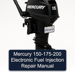 Mercury 150-175-200 Electronic Fuel Injection Service Repair Workshop Manual PDF