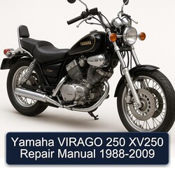 1988-2009 Yamaha Virago 250 XV250 Service Repair Workshop Manual PDF