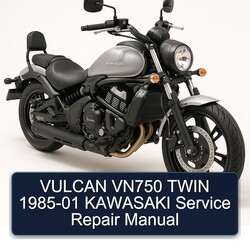 1985-2001 Kawasaki Vulcan VN750 Twin 01 Service Repair Workshop Manual PDF