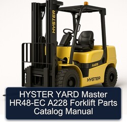 Hyster Yard Master HR48-EC A228 Forklift Parts Catalog PDF