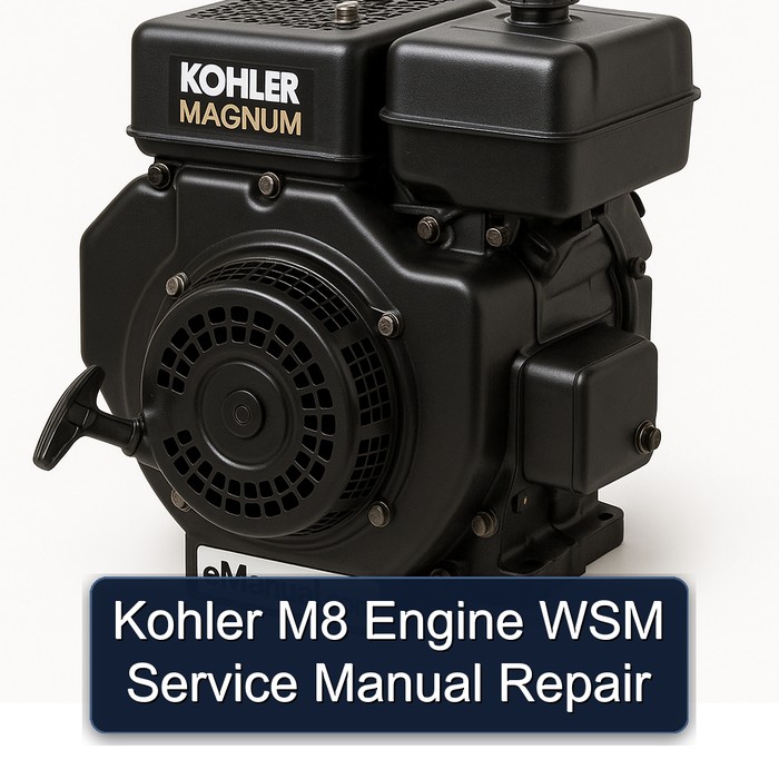 Kohler Magnum Models M8 Engine WSM Service Repair Workshop Manual PDF